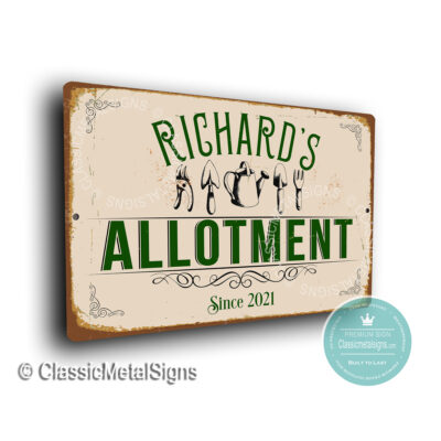Allotment Signs