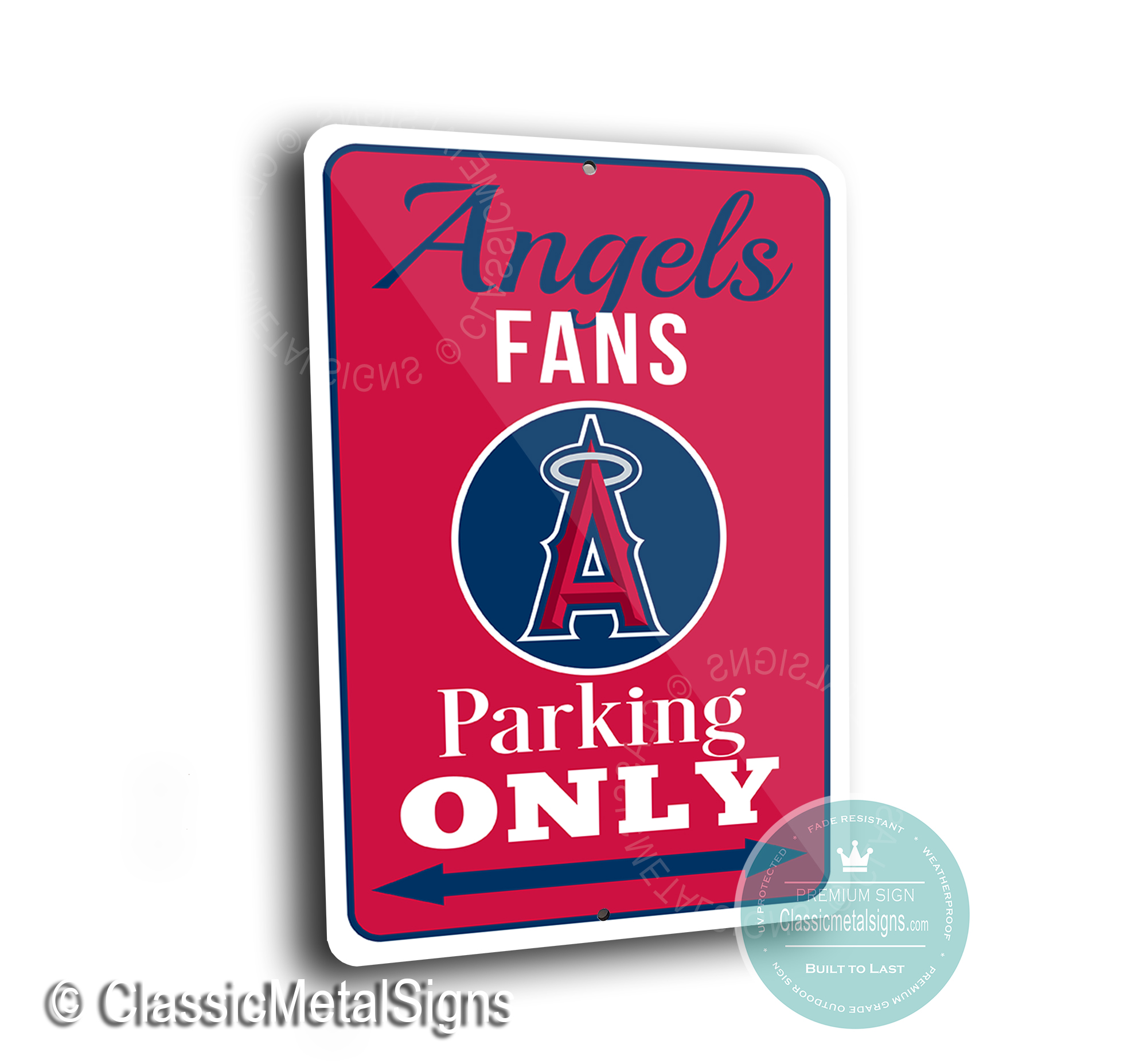 Angels Parking Only Signs