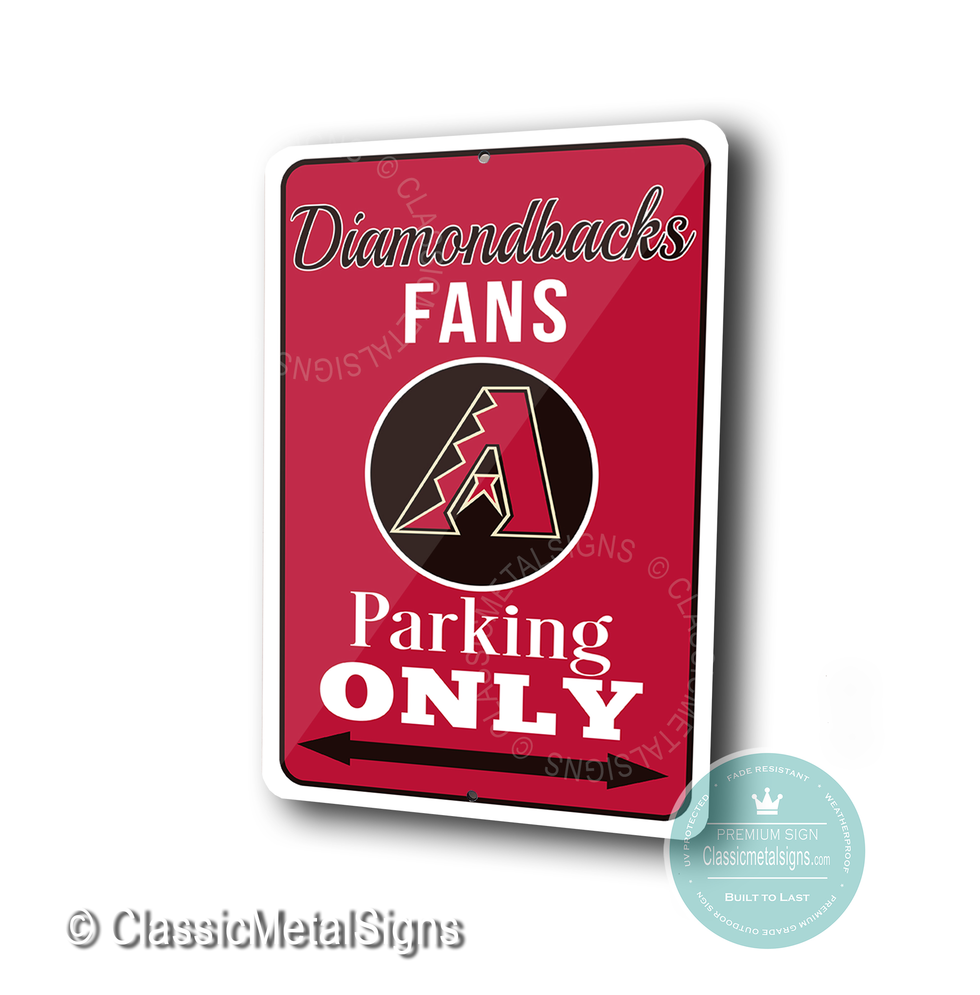 Arizona Diamondbacks Parking Only Signs