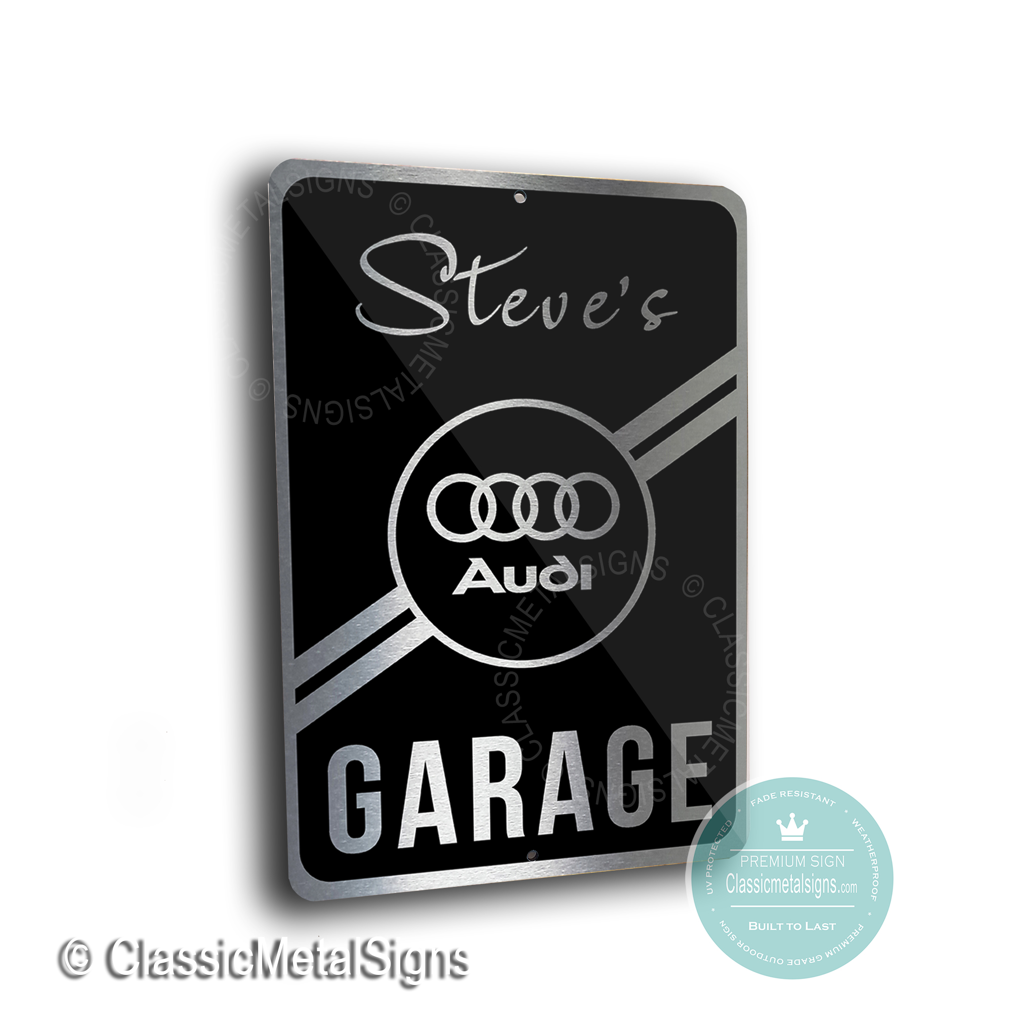 Audi Garage Sign