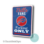Buffalo Bills Parking Only Signs