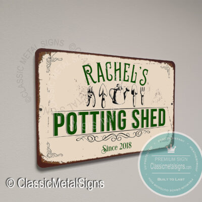 Custom Potting Shed Signs