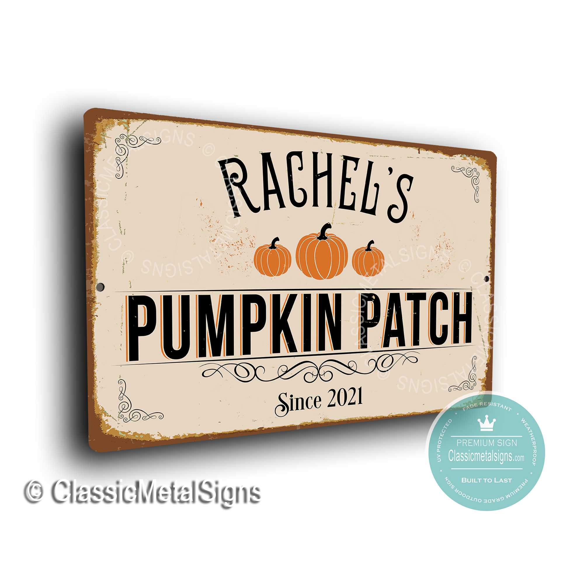 Custom Pumpkin Patch Signs
