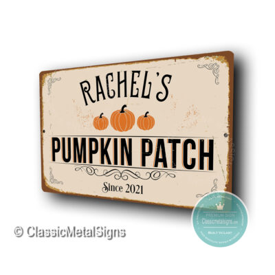 Custom Pumpkin Patch Sign
