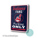 Indians Parking Only Signs