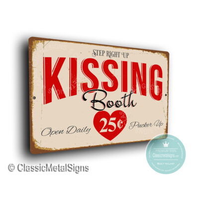 Kissing Booth Sign