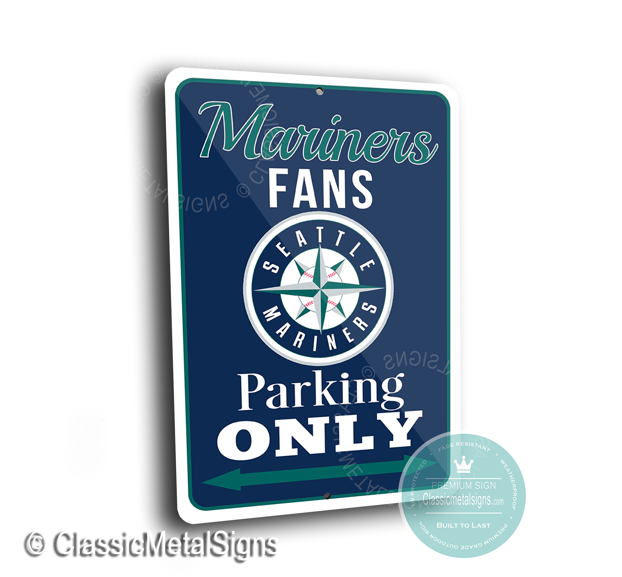 Mariners Parking Only Signs