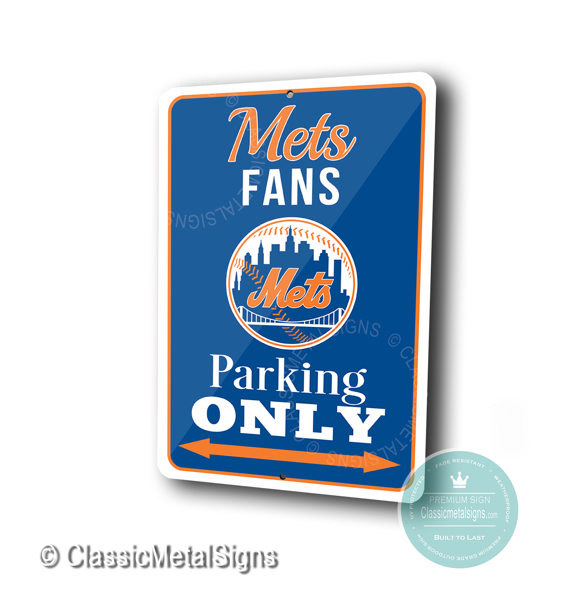 New York Mets Parking Only Signs