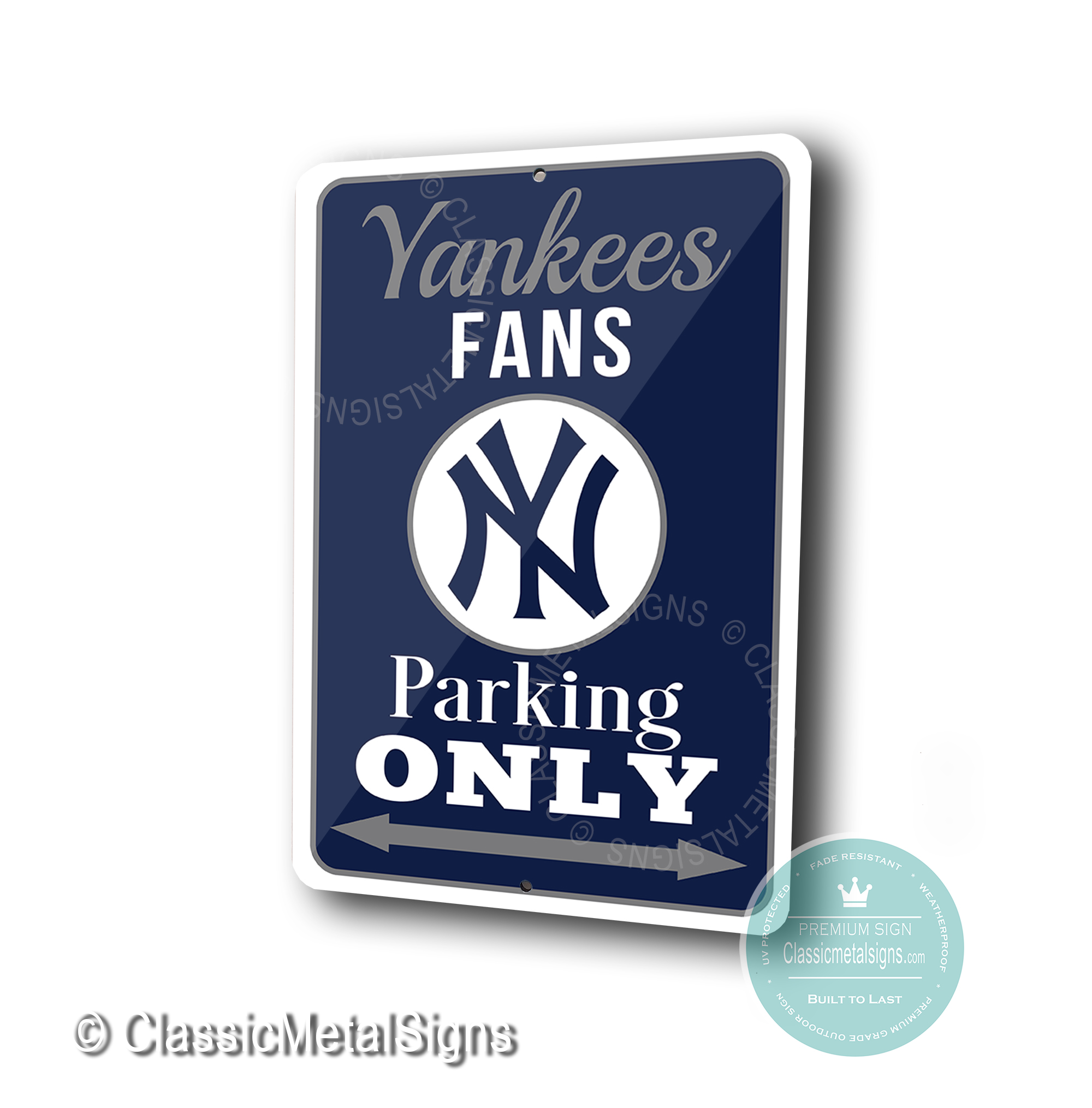 New York Yankees Parking Only Signs