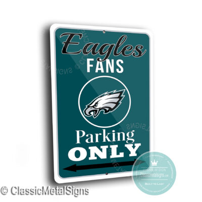 Philadelphia Eagles Parking Signs