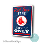Red Sox Parking Sign
