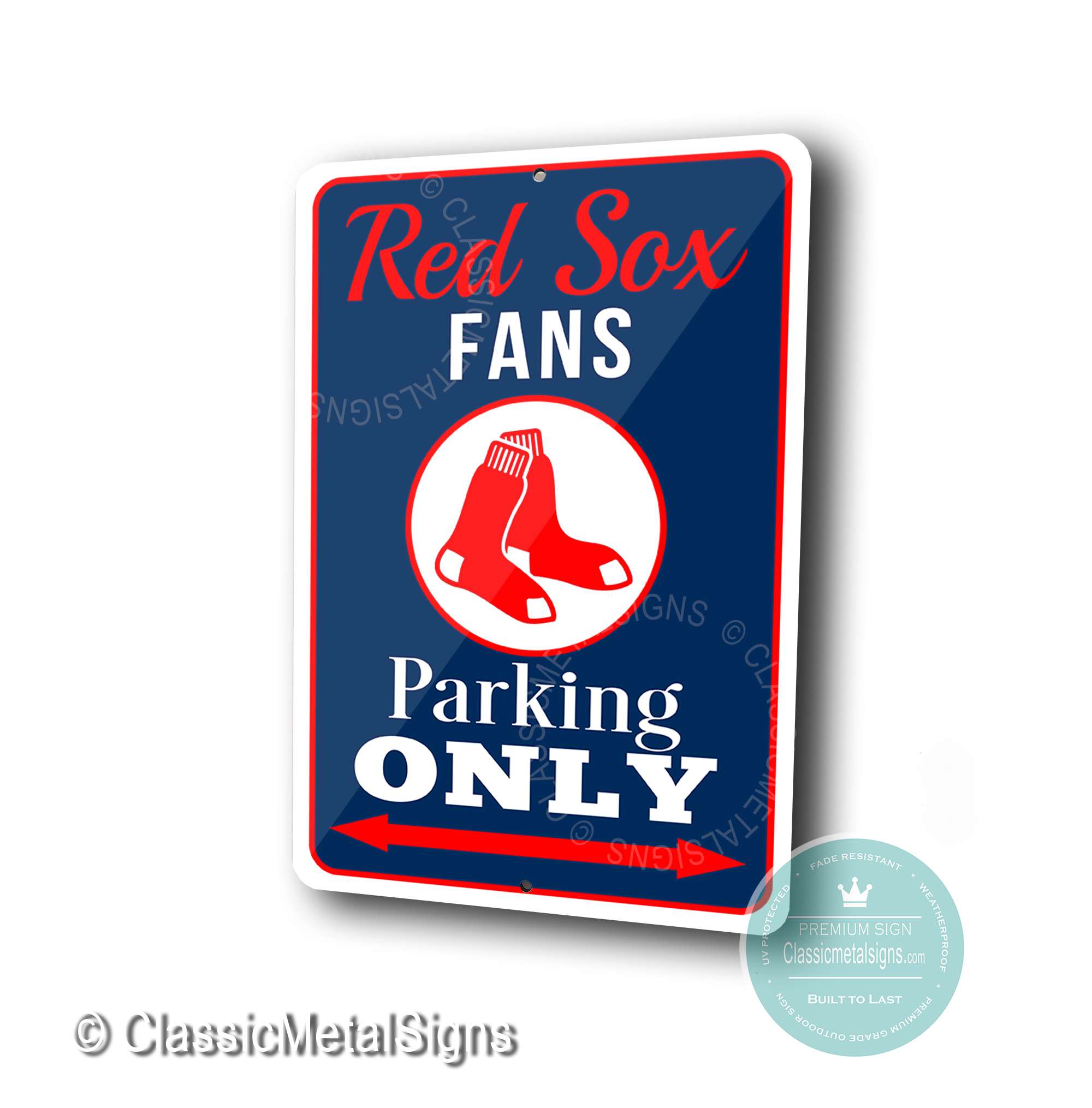 Red Sox Parking Signs