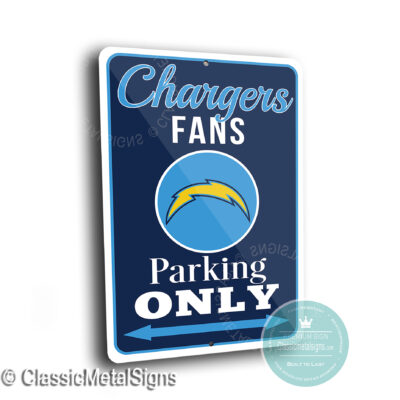 San Diego Chargers Parking Signs