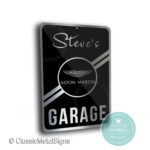 Aston Martin Garage Sign