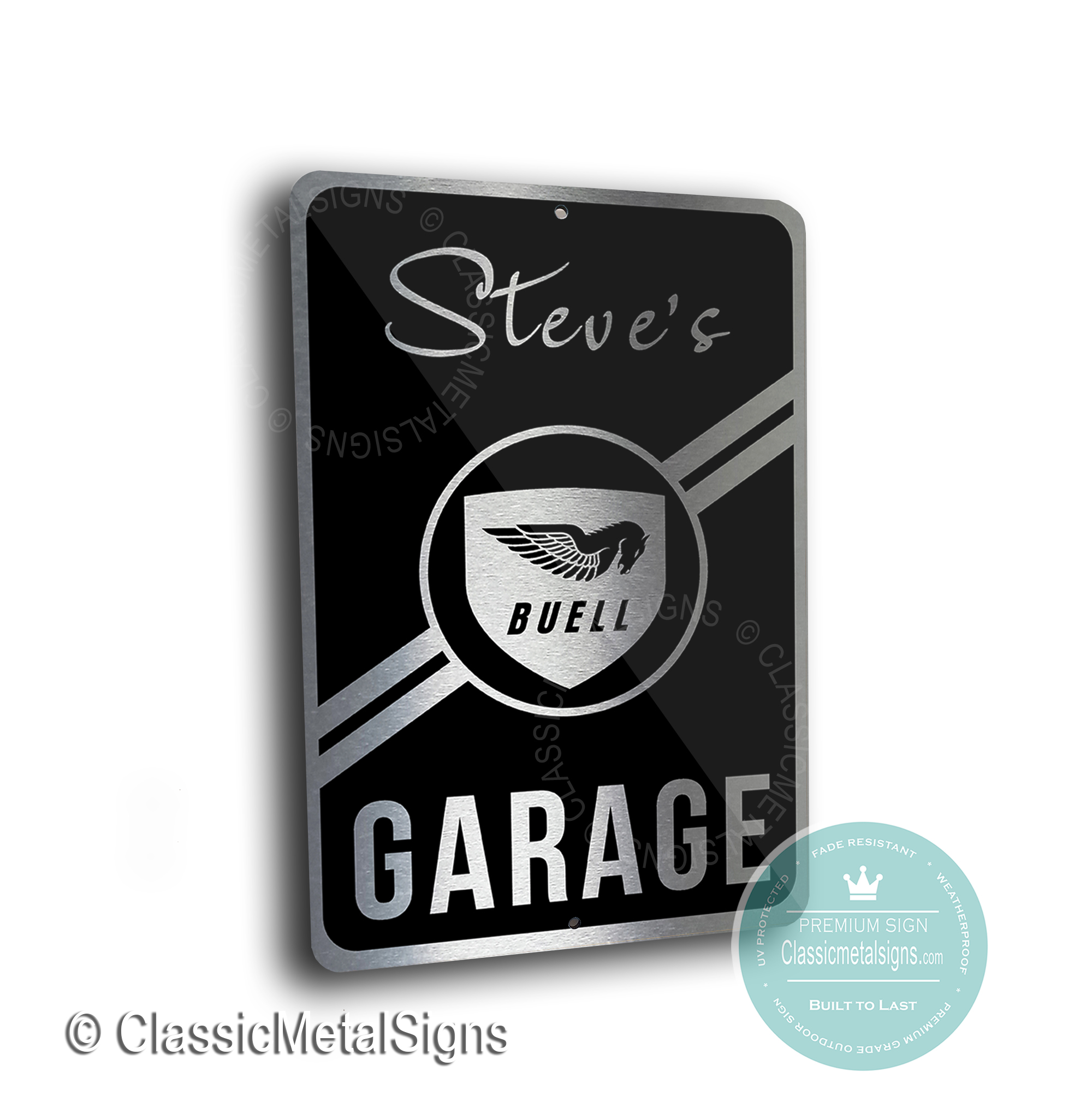 Buell Garage Signs