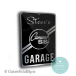 Camaro SS Garage Sign