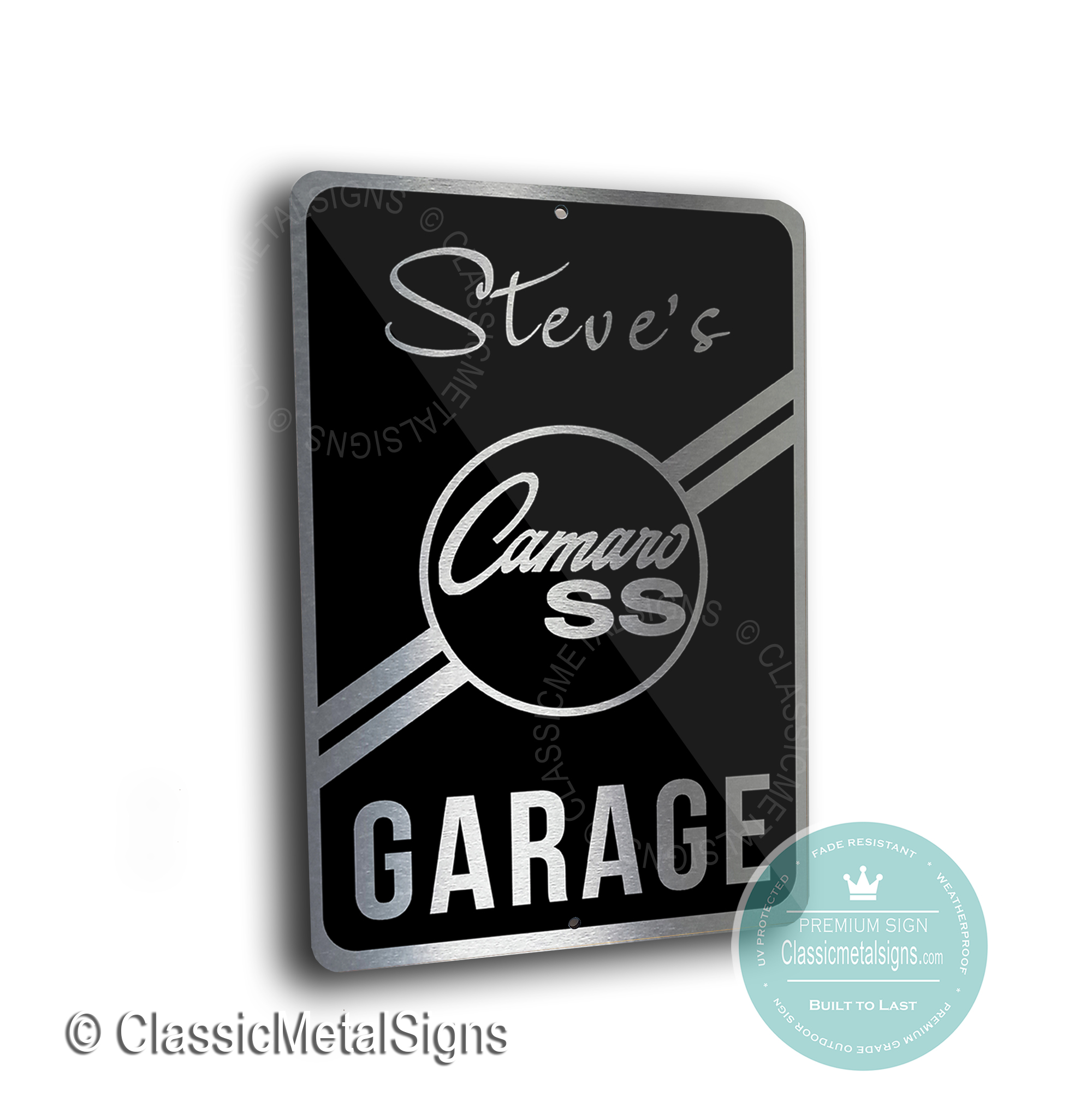 Camaro SS Garage Signs