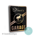 Custom Ford Bronco Garage Sign