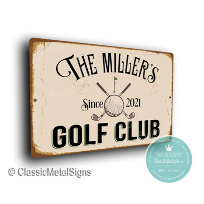 Custom Golf Club Signs