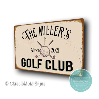 Custom Golf Club Signss