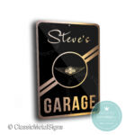 Custom Morgan Garage Sign