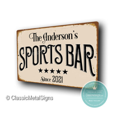 Custom Sports Bar Signss