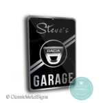 Dacia Garage Sign