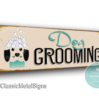 Dog Grooming Signs
