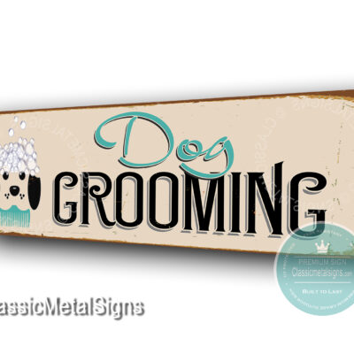Dog Grooming Sign