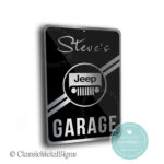 Jeep Garage Sign
