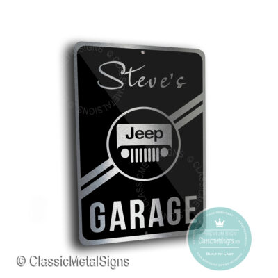 Jeep Garage Signs
