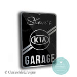 Kia Garage Sign