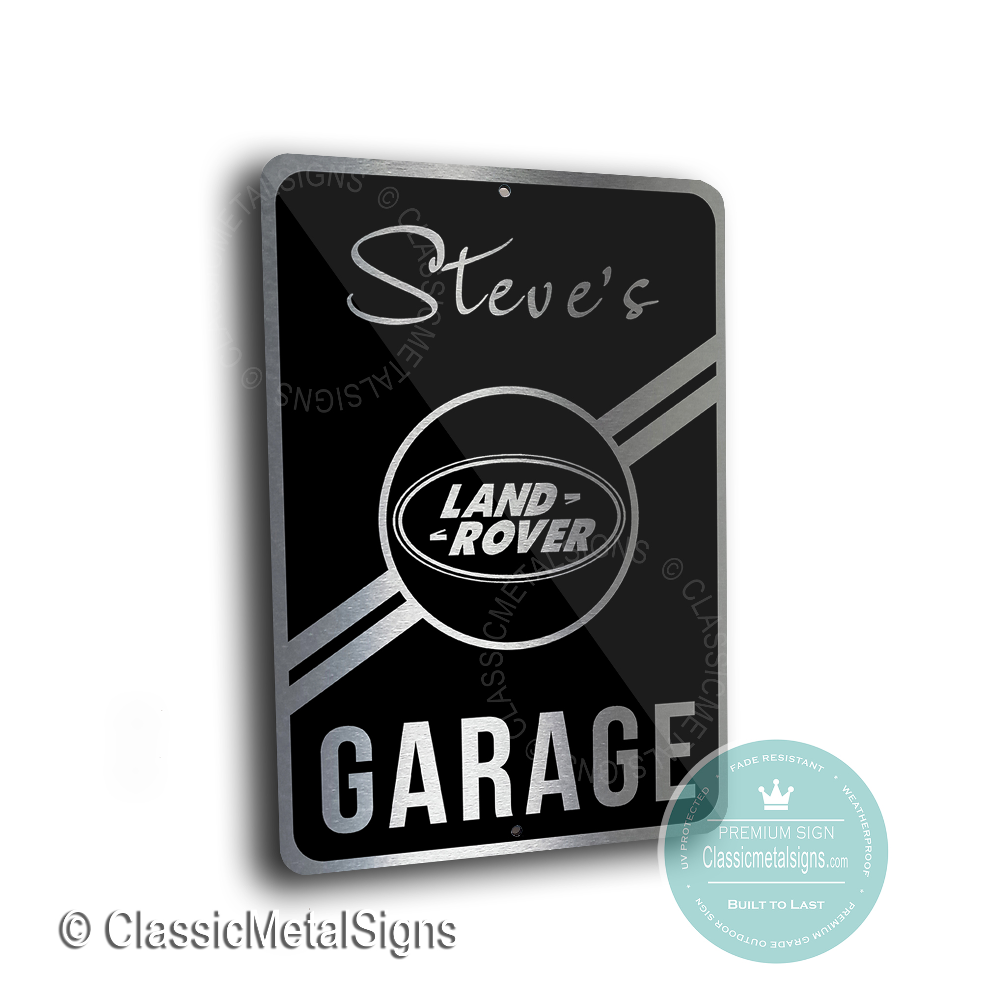 Land Rover Garage Signs