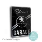 Peugeot Garage Sign