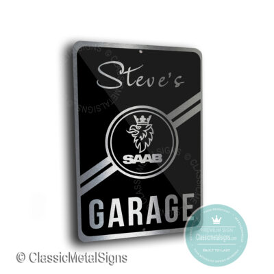 Saab Garage Signs
