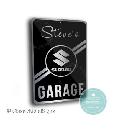 Suzuki Garage Signs