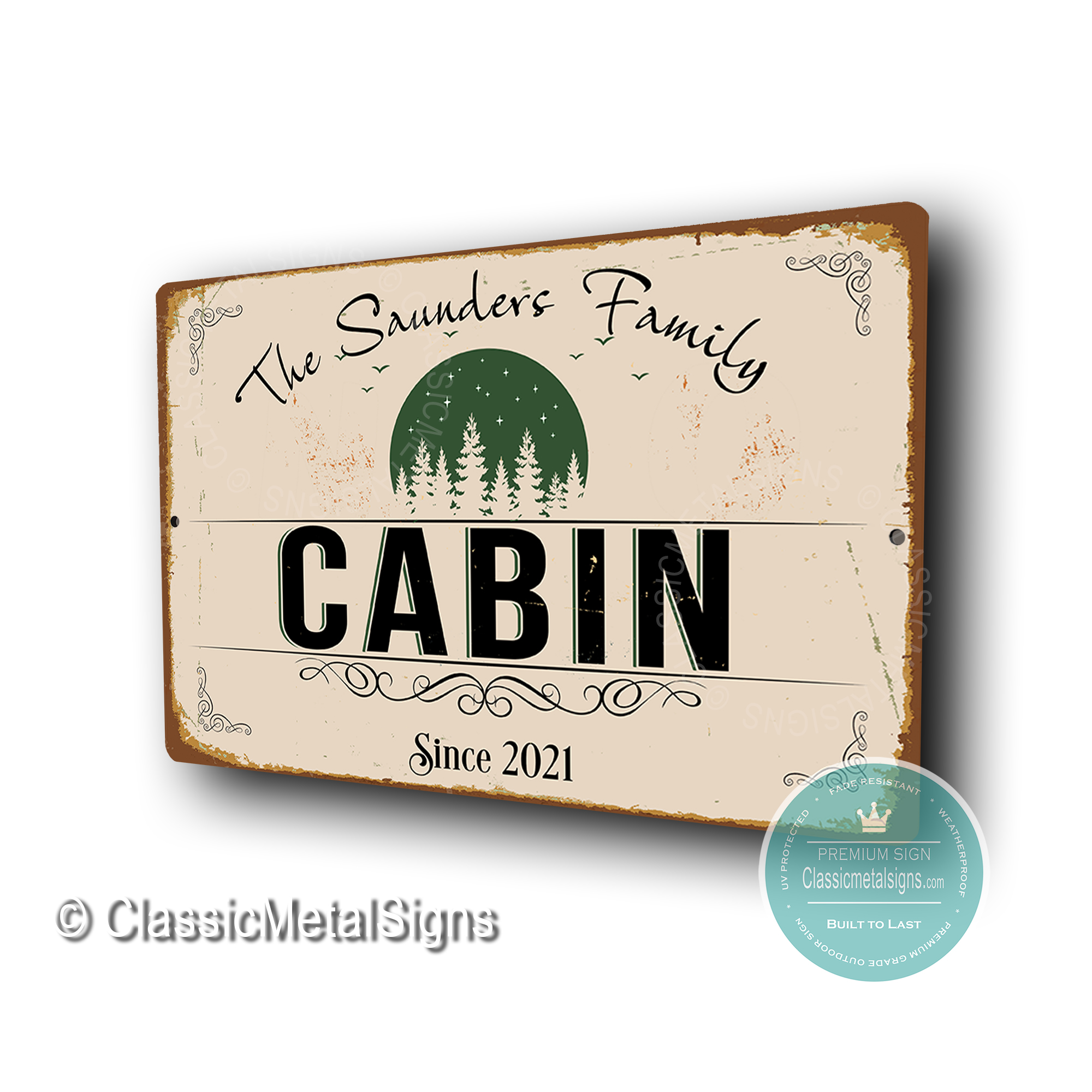 Custom Cabin Signs