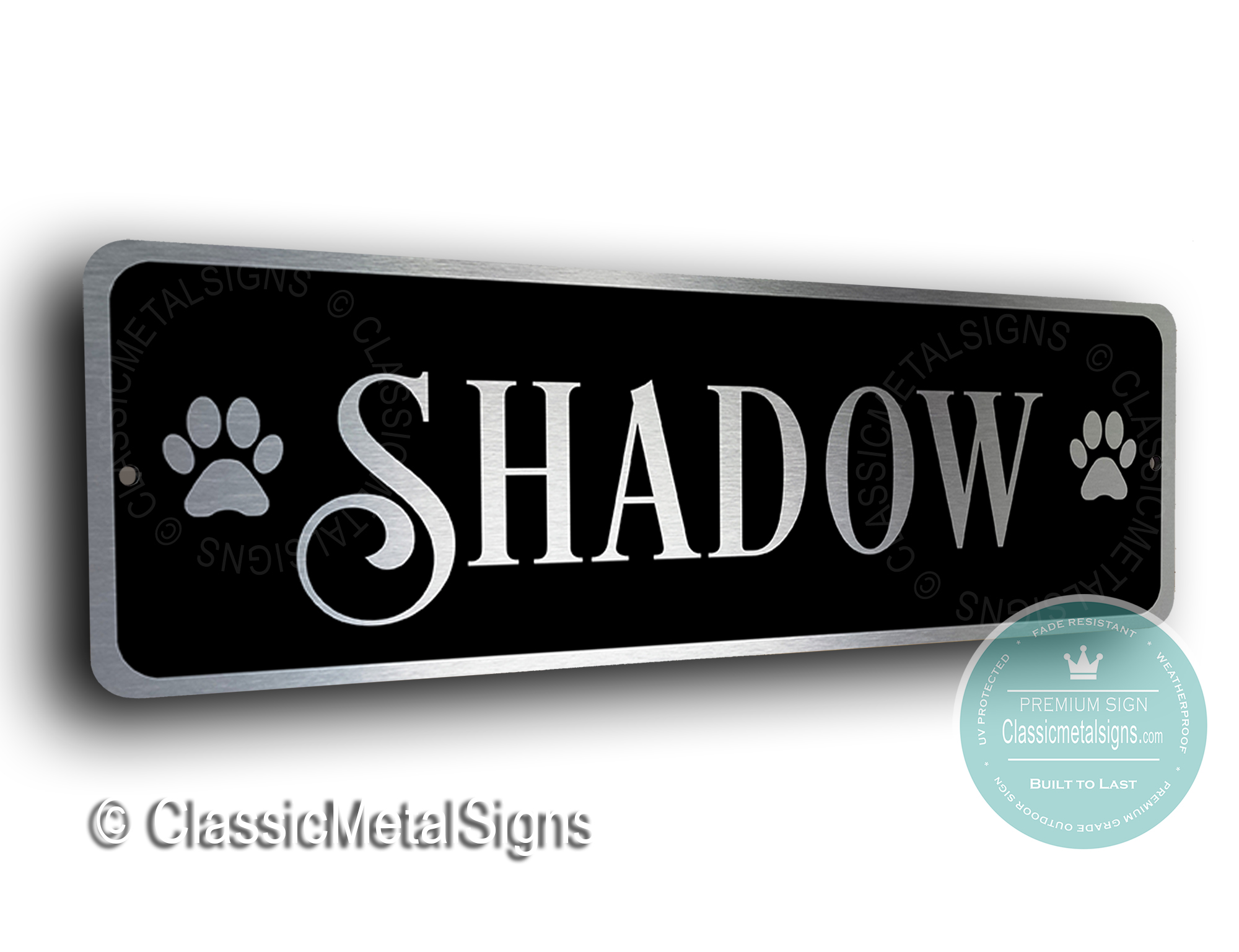 Custom Dog Name Signs