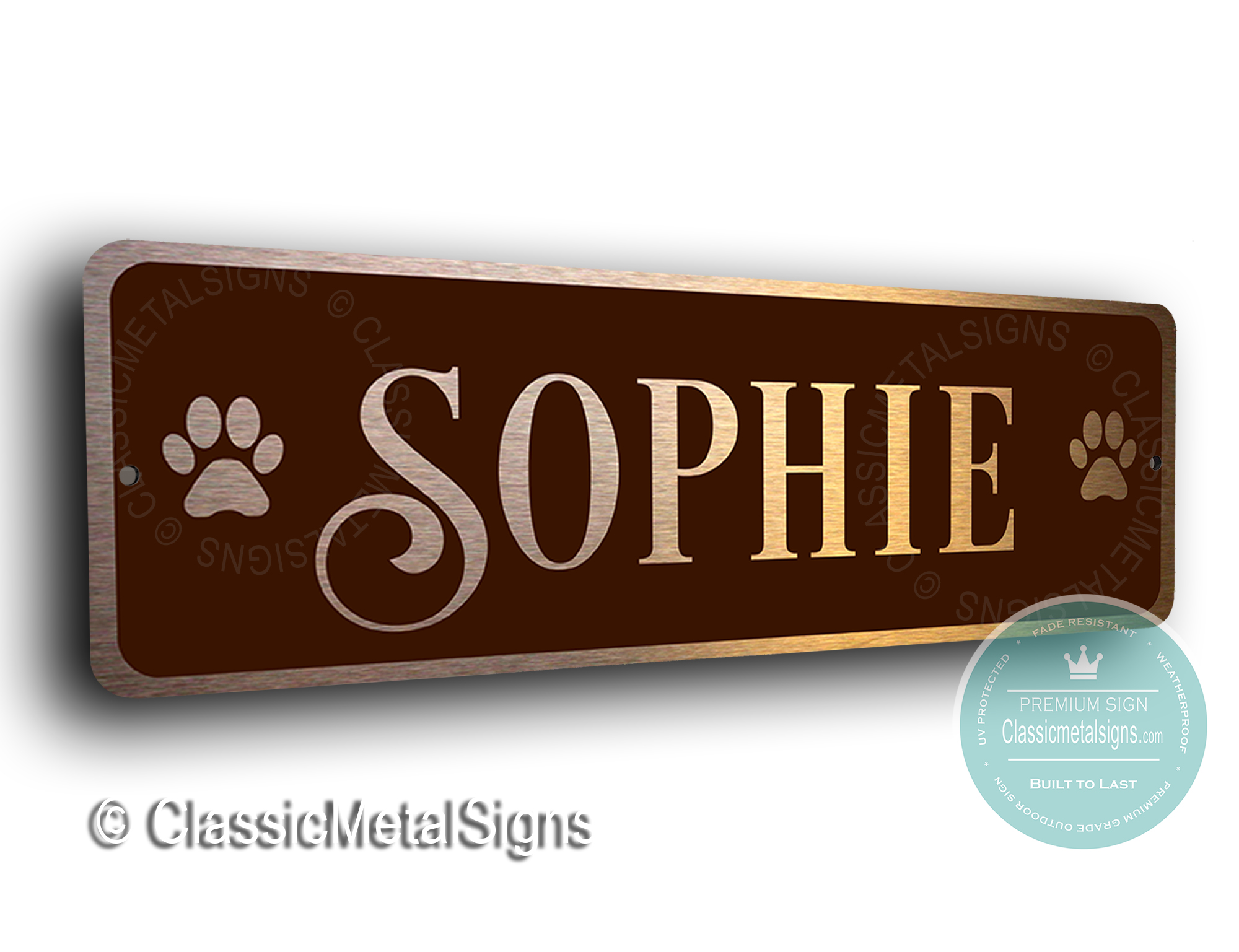 Custom Cat Name Sign