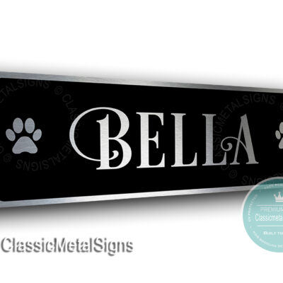 Custom Cat Name Sign