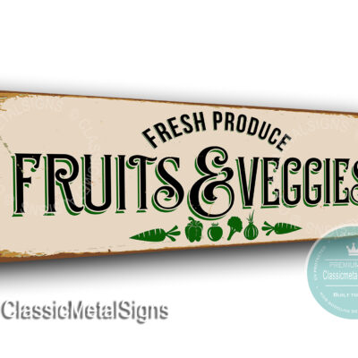 Fruits and Veggies Signs