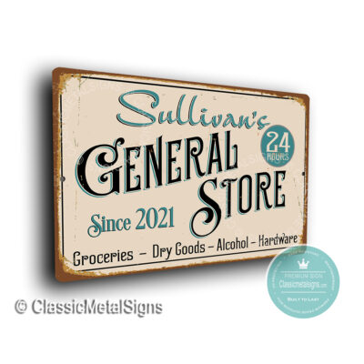 General Store Signs