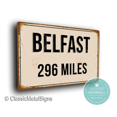 Belfast Street Signs