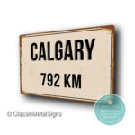 Calgary Street Sign