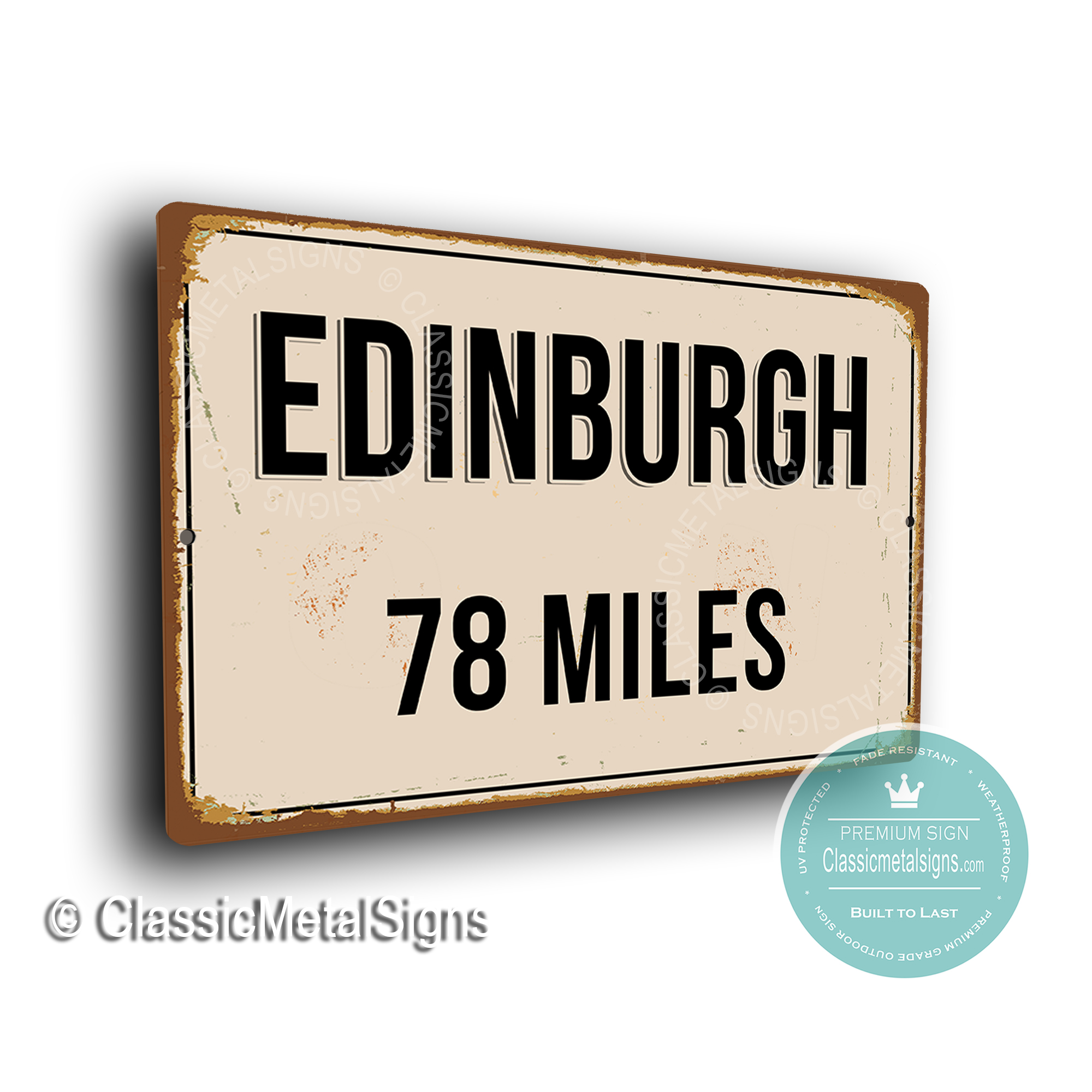 Edinburgh Street Sign