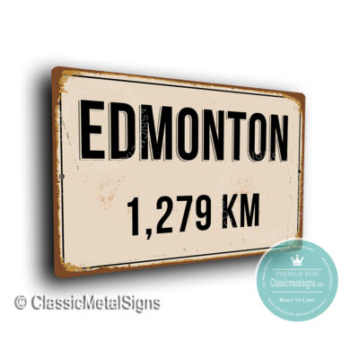 Edmonton Street Sign