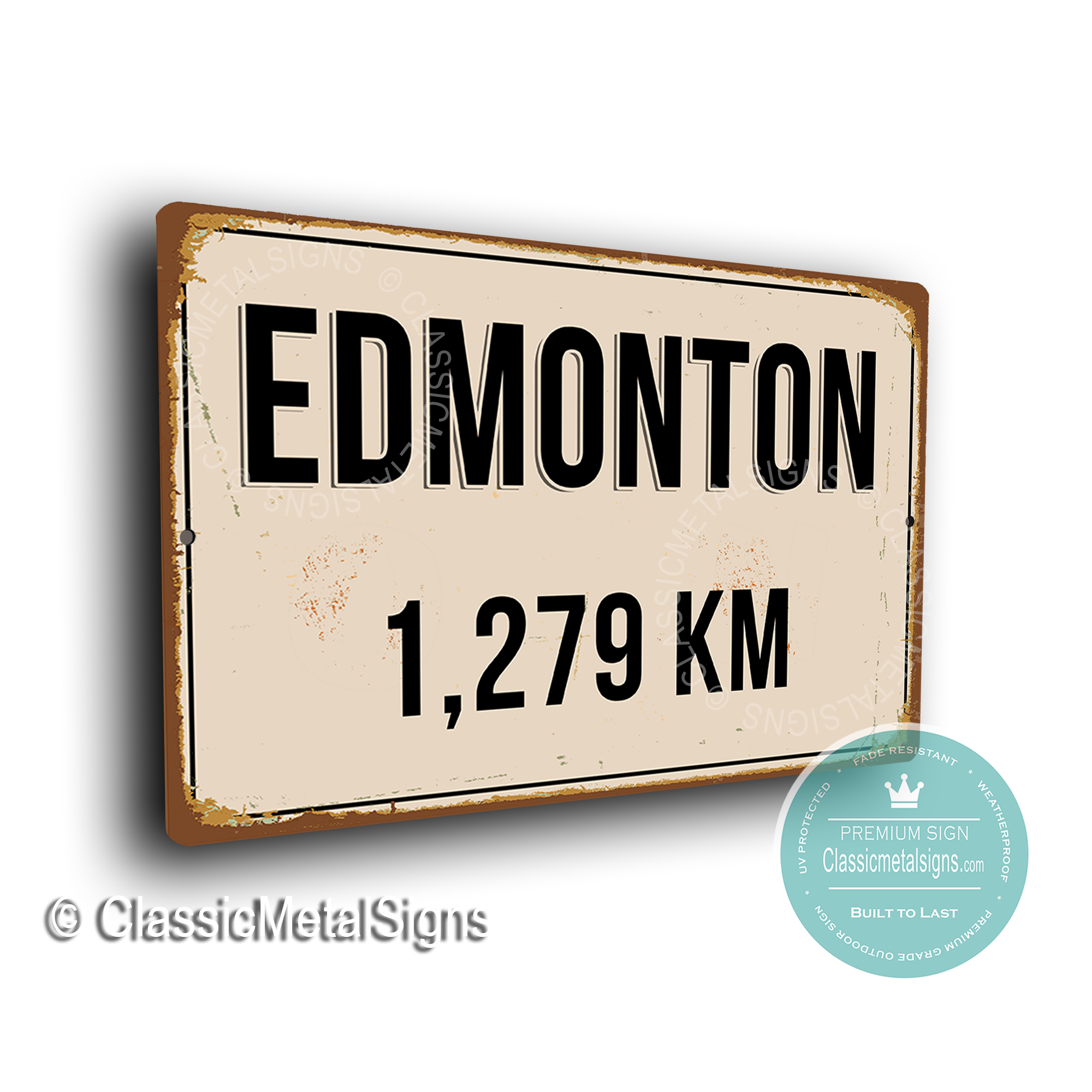 Edmonton Street Sign