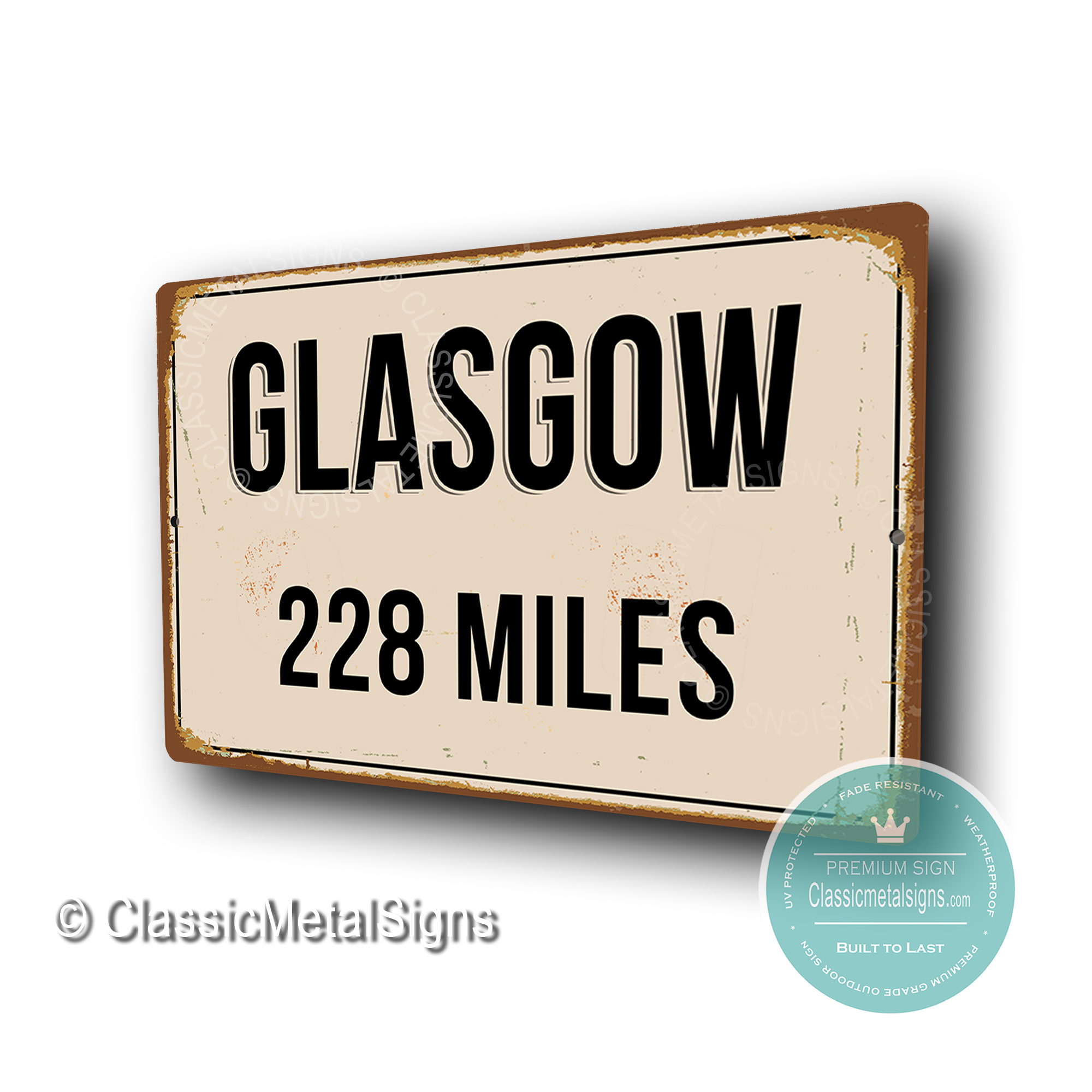 Glasgow Street Signs