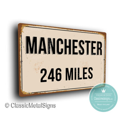 Manchester Street Signs