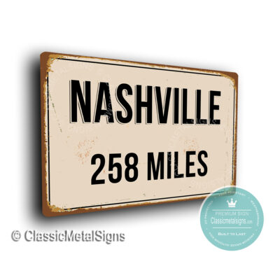 Nashville Street Sign